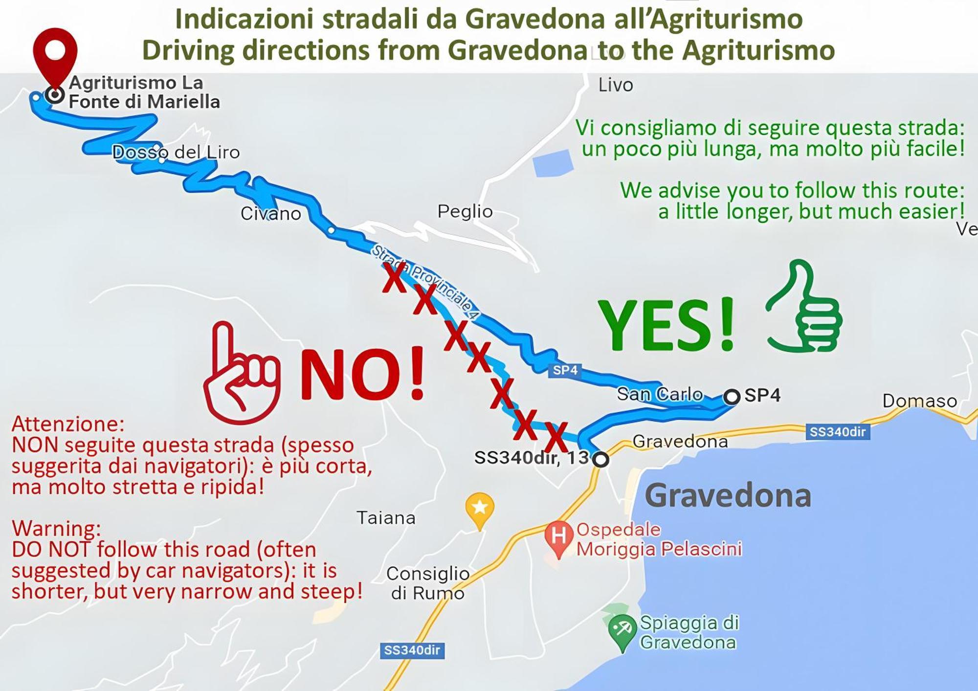 Appartamentino Su 2 Livelli Dosso del Liro Luaran gambar